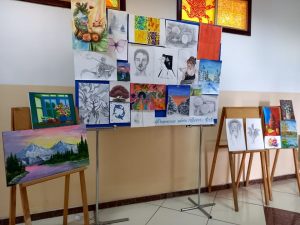 Выставка работ студентов